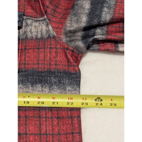 Multicolor Plaid Adults Jacket Size L - Picture 6 of 8